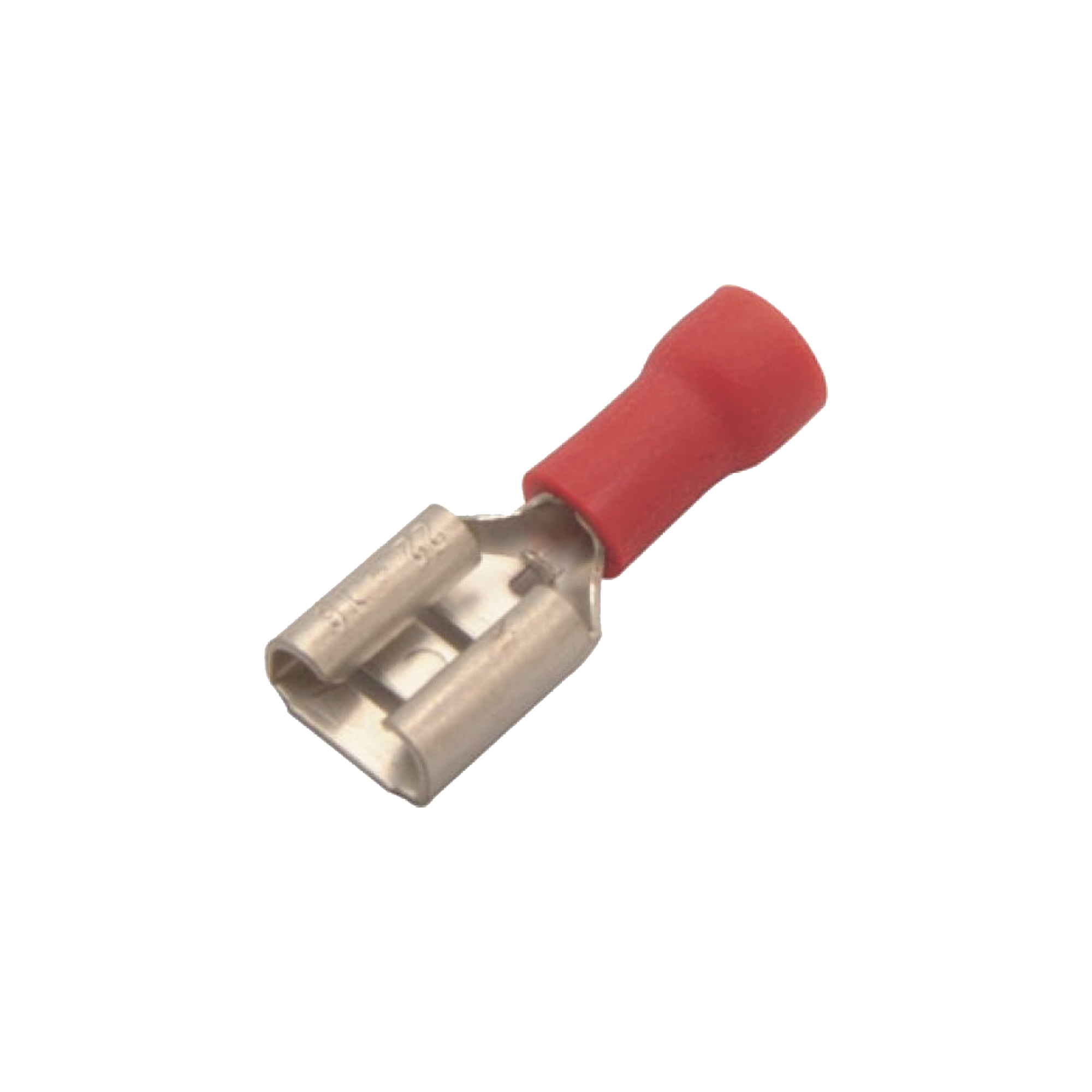 AE51231|Terminal tipo hembra aislada 0.250 / 22 - 16 AWG / Rojo / Para bater?¡as con teminal F1 / Paquete de 25 piezas.